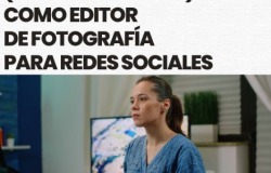 Trabaj remoto como editor de fotografa para redes sociales
